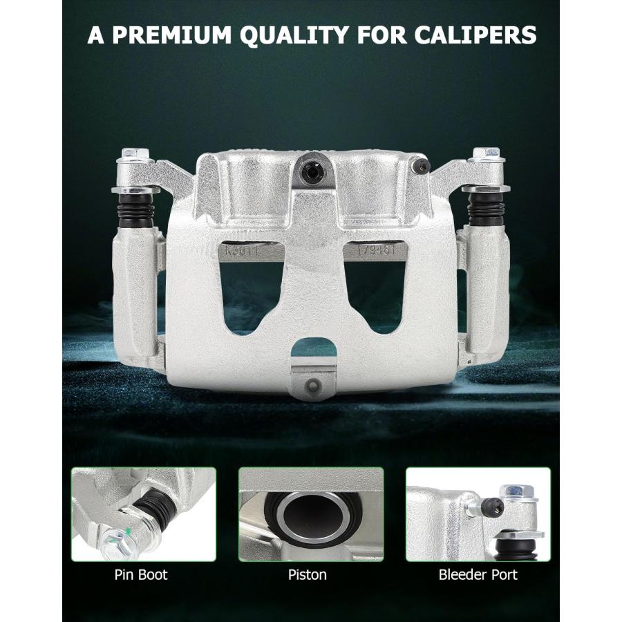 SCITOO Rear Right Brake Caliper With Bracket 18B5472 Compatible 並行輸入品_6