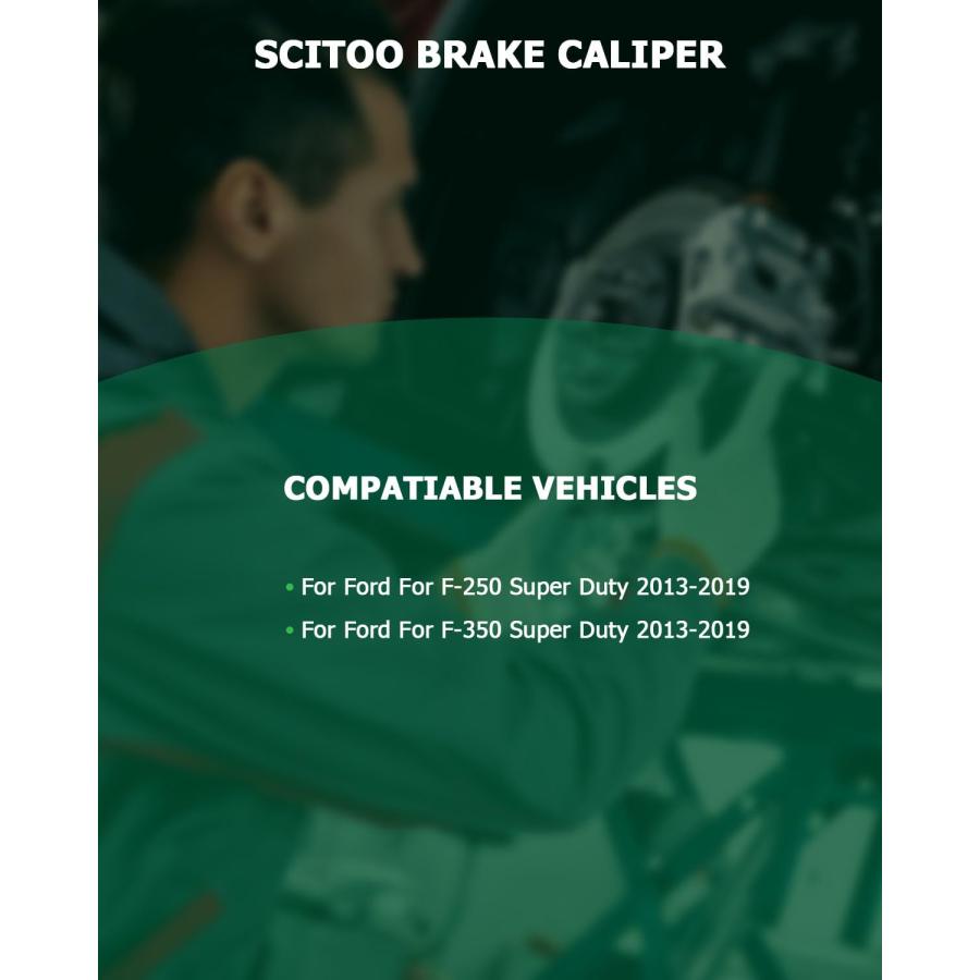 SCITOO Rear Right Brake Caliper With Bracket 18B5472 Compatible 並行輸入品_9