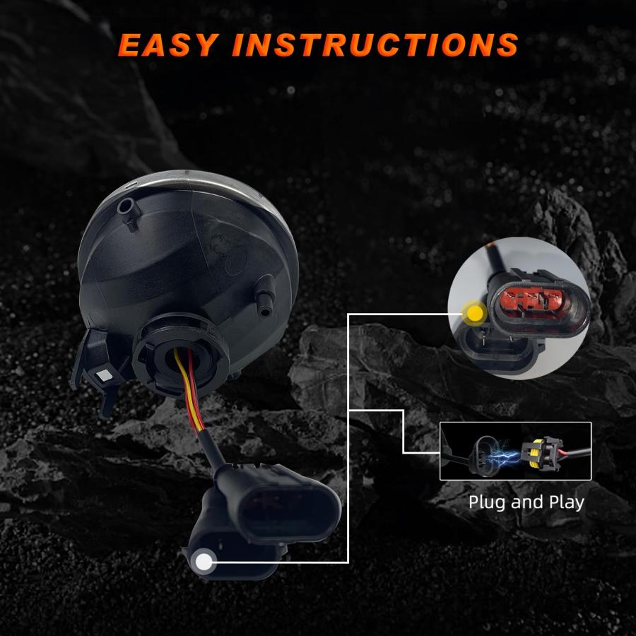 LED\u0026DRL Fog Lights Compatible with 2005 2011 Tacoma / 2007 2013  並行輸入品の画像