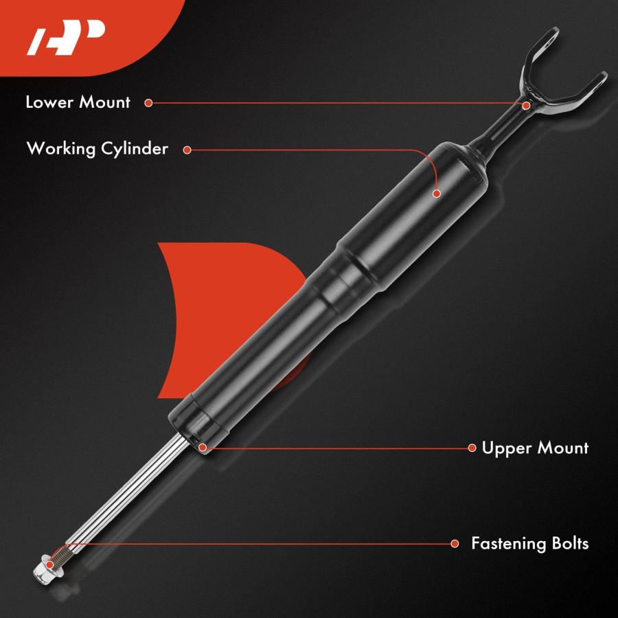 【並行輸入品】 A Premium 2Pcs Front Air Suspension Strut Shock Absorber Compatiの画像