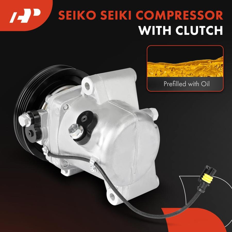 A Premium エアコンエアコン用コンプレッサー クラッチ付き Smart Fortwo 2008 2015 1.0L対応 A 並行輸入品の画像