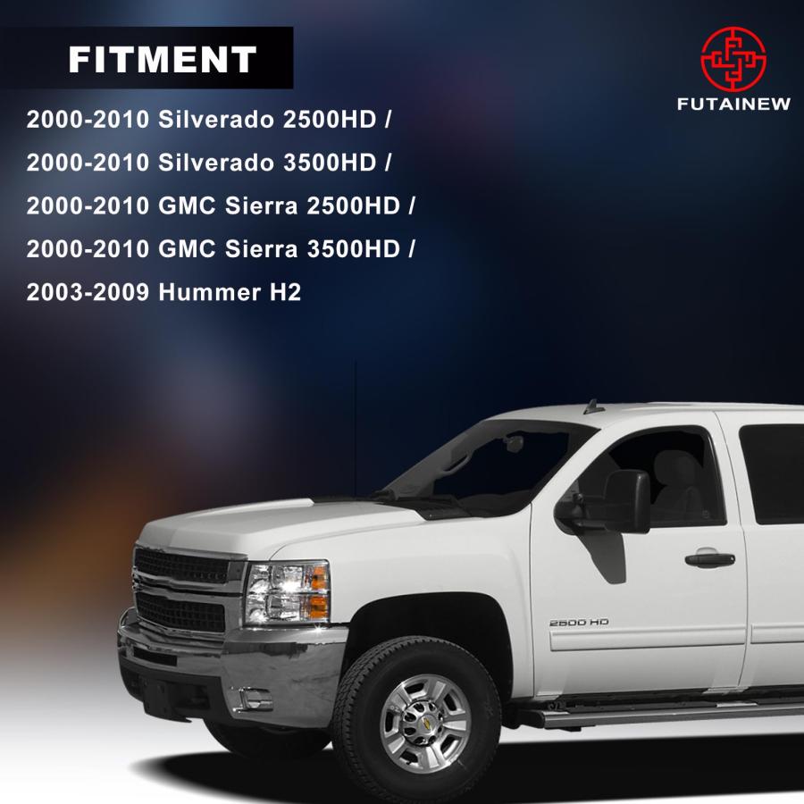 FUTAINEW 2 4インチ フロントアッパーコントロールアーム 2000 2010 シルバラード GMC シエラ 2500HD 並行輸入品_3