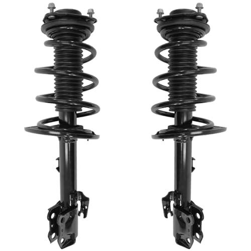 【並行輸入品】 Detroit Axle 2pc Front Struts for 2014 2019 Toyota Highlander_1