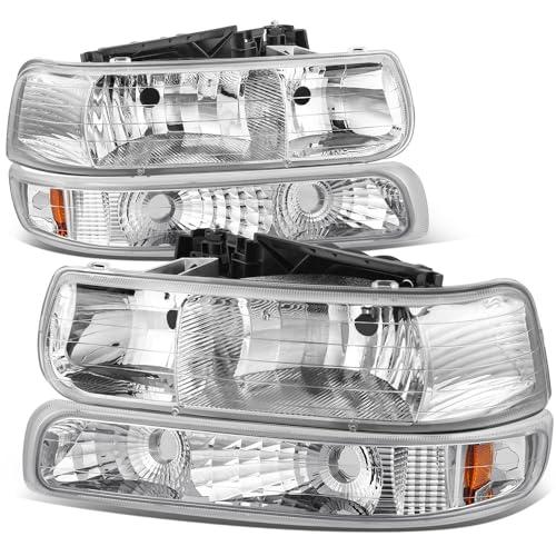 Auto Dynasty Headlights Assembly Compatible with 1999 2006 Chevy 並行輸入品の画像