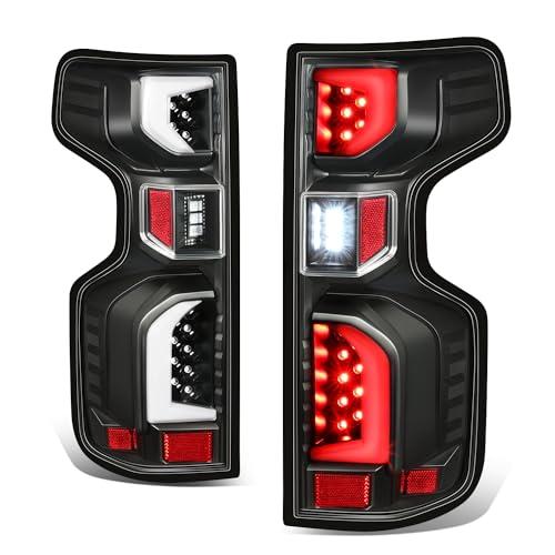 Auto Dynasty Rear Red LED DRL Tail Lights Brake Lamps with Rever 並行輸入品の画像