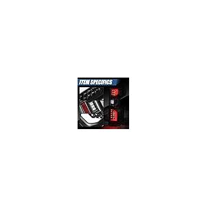 Auto Dynasty Rear Red LED DRL Tail Lights Brake Lamps with Rever 並行輸入品の画像