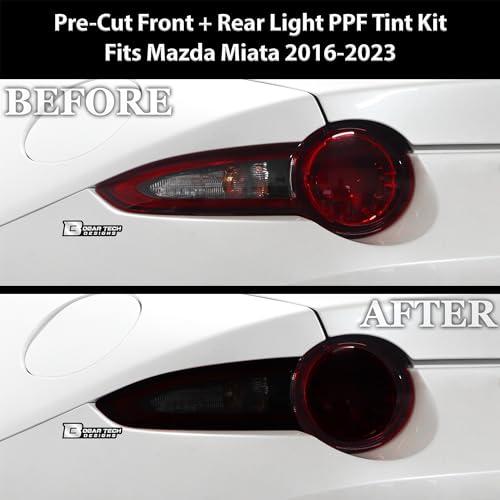 【並行輸入品】 BOGAR TECH DESIGNS Full Headlight Taillight Tint Kit Compatible_7