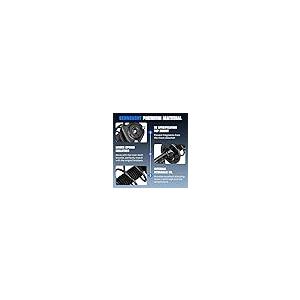 【並行輸入品】フロントコンプリートコイルスプリングストラットショックアブソーバー 2008 2015 サイオン XB 2.4L FWD用 油圧ス_5