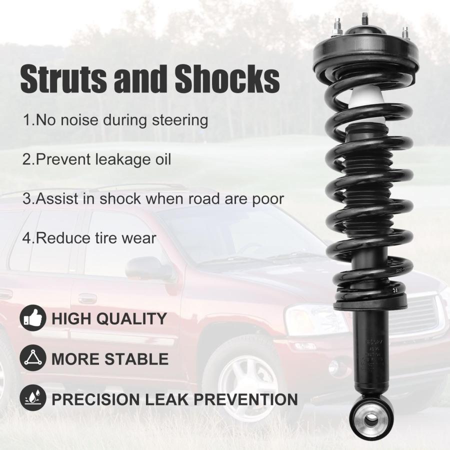 Front Struts Complete Assembly Pair for Ford F 150 2004 2008/Lin 並行輸入品の画像