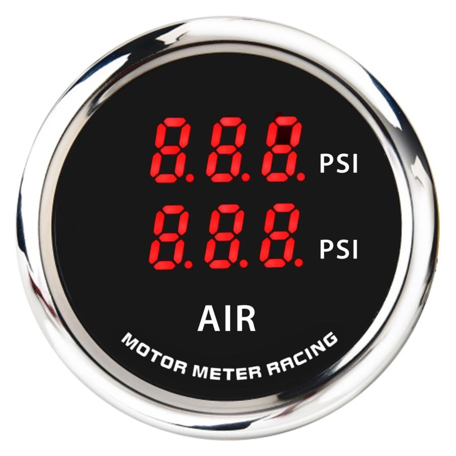 MOTOR METER RACING W Pro Series 52mm 2 1/16