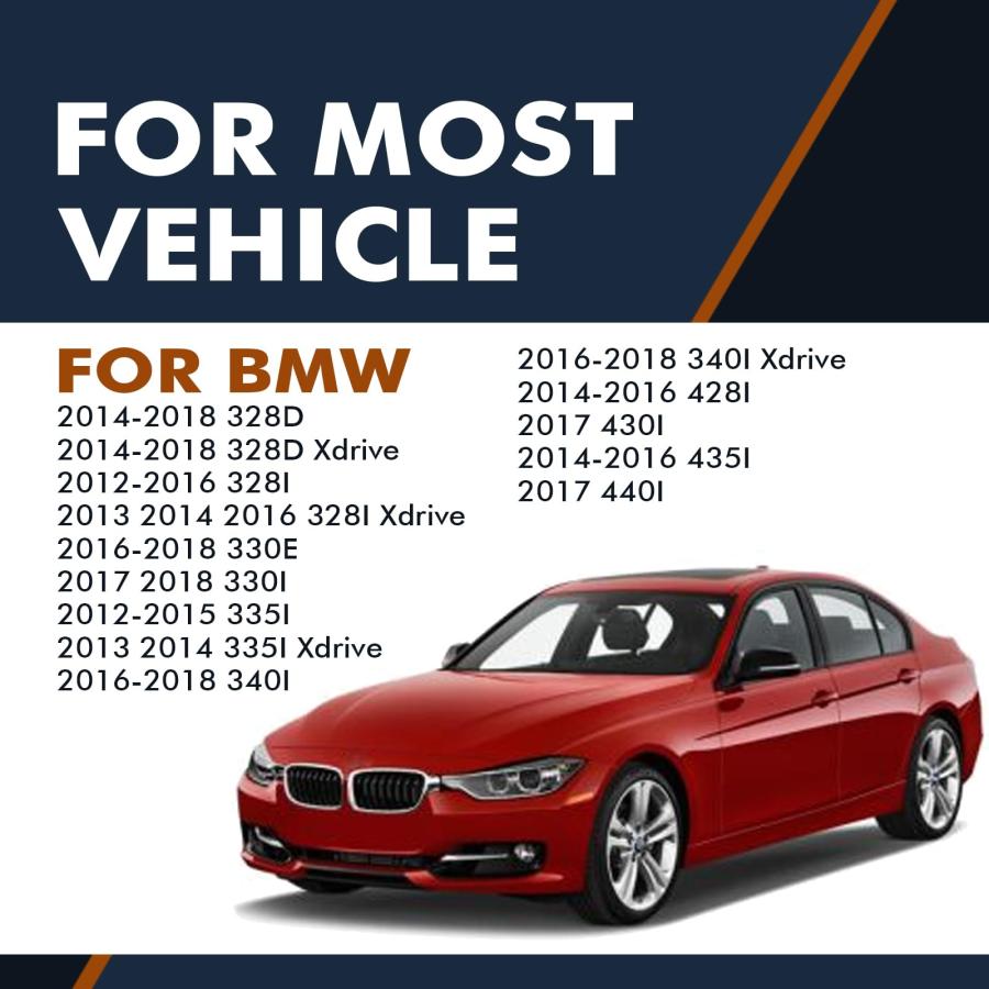 【並行輸入品】PM Auto 2個組 リアコンプリートショックアブソーバーキット 2012 2016 BMW 328I セダン用 PM Autoの画像