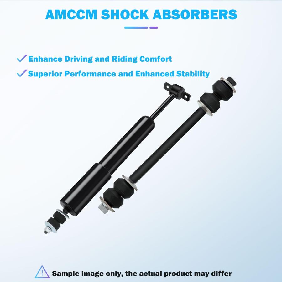 AMCCM Front Shock Absorbers with Suspension Kit Fit for 1995 200 並行輸入品_3