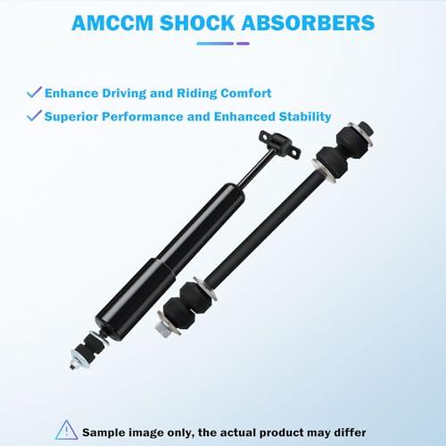 AMCCM Front Shock Absorbers with Suspension Kit Fit for 1995 200 並行輸入品_4