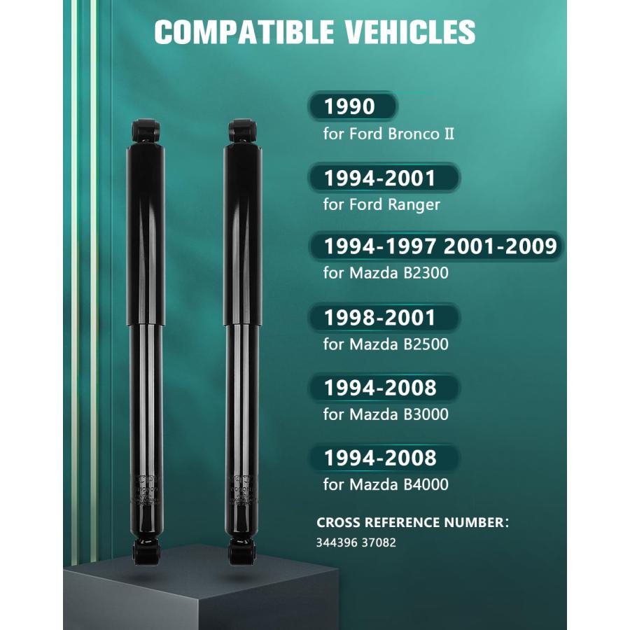 専用ページです AUTOMUTO 2Pcs Struts Shock Absorbers Fit for 1990 for Ford Bronc