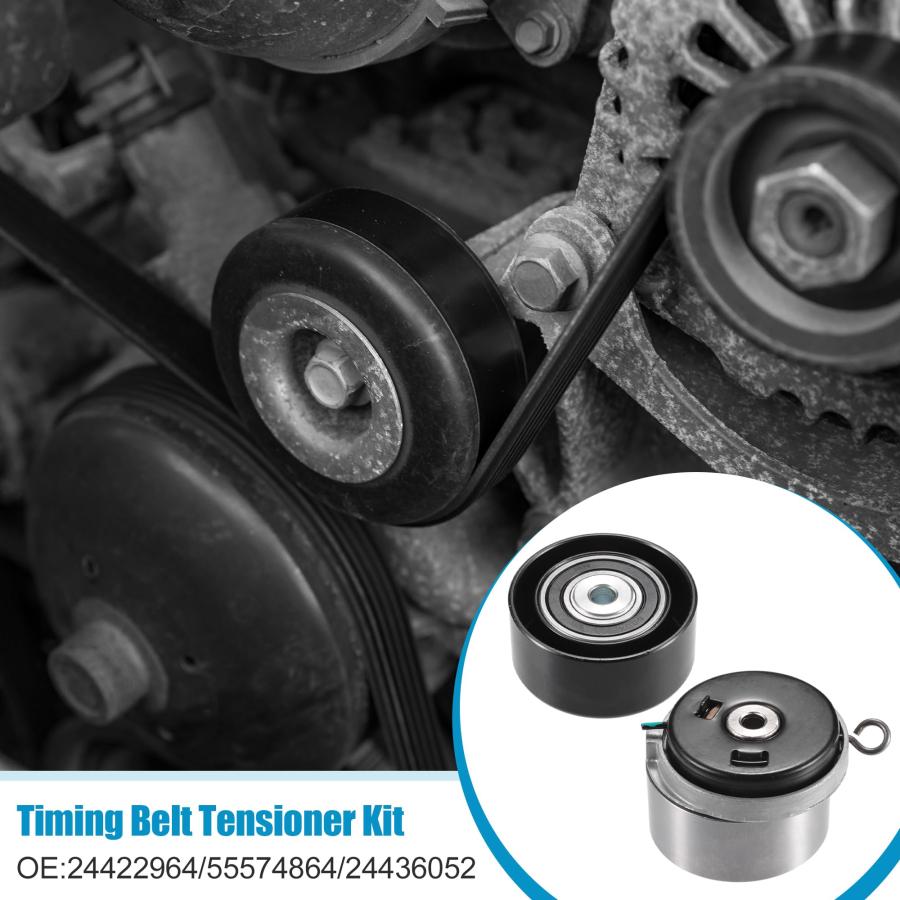 X AUTOHAUX Timing Belt Tensioner Kit for Chevrolet Cruze Sonic A 並行輸入品