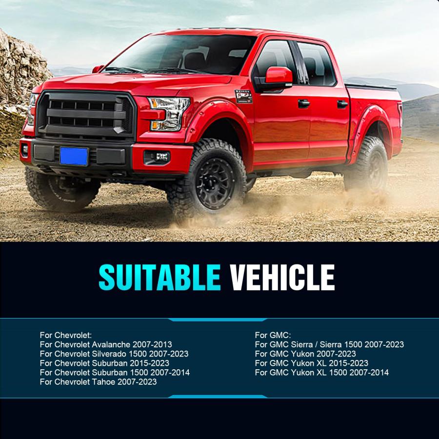 フロント2インチ レベリングリフトキット 2007 2023 シボレー シルバラード 1500 GMC シエラ 1500 ユーコン 並行輸入品の画像