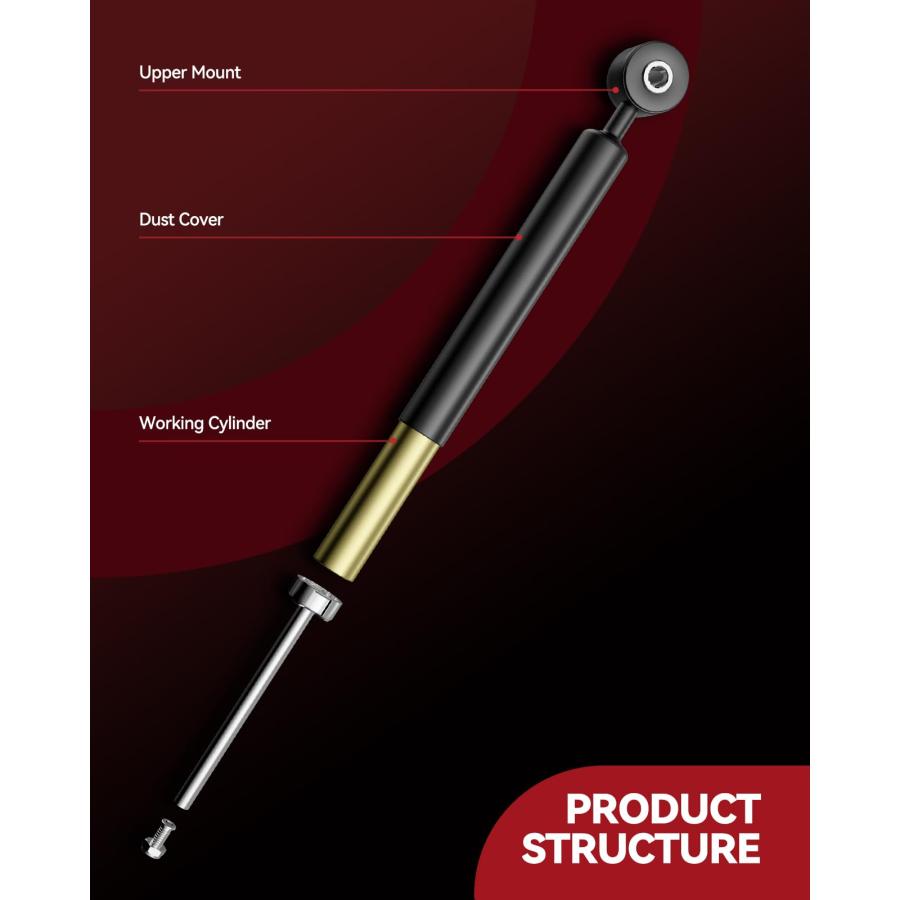 AUTOSITY Front Shocks Absorber Struts Replacement for 1999 2006  並行輸入品の画像