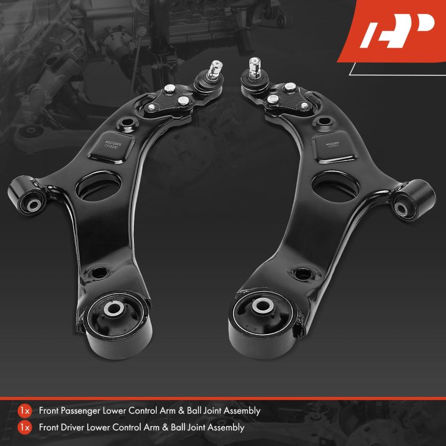 A Premium 2 x Front Lower Control Arm with Ball Joint and Bushin 並行輸入品の画像