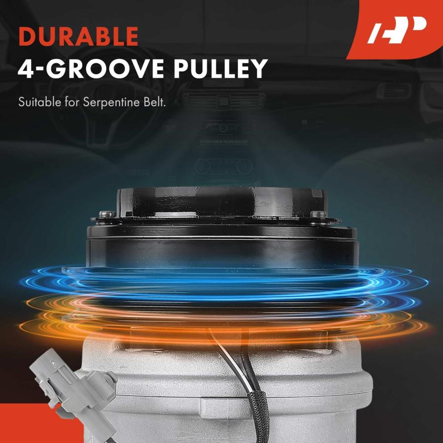 A Premium Air Conditioner AC Compressor with Clutch Compatible w 並行輸入品の画像