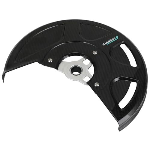 Funparts リアルカーボンファイバーダートバイクフロントブレーキディスクガード ブレーキローターキャリパーガードカバー 70 並行輸入品の画像