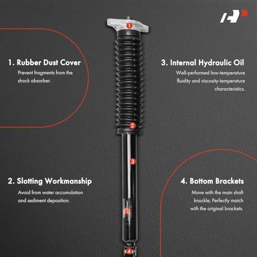 A Premium Rear Pair (2) Shock Absorber Compatible with Honda Acc 並行輸入品の画像