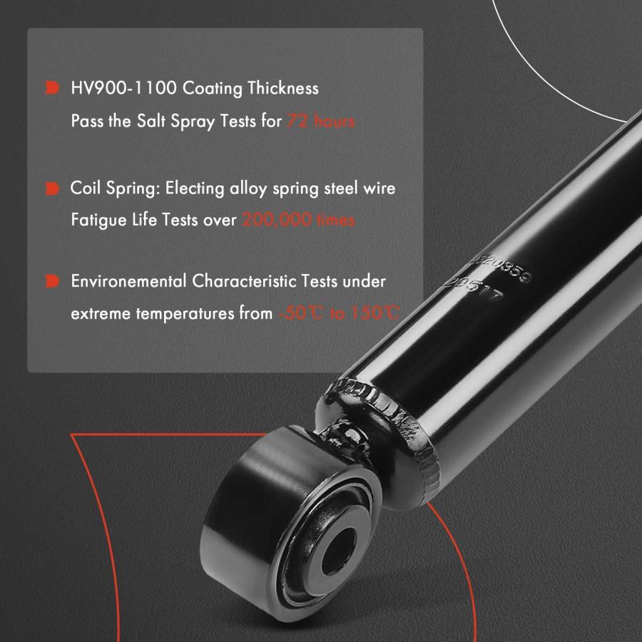 A Premium Rear Pair (2) Shock Absorber Compatible with Honda Acc 並行輸入品の画像