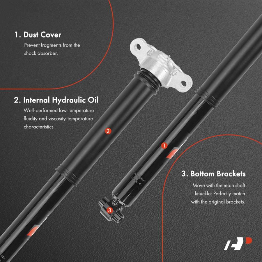 A Premium Rear Pair (2) Shock Absorber Compatible with Ford Esca 並行輸入品の画像