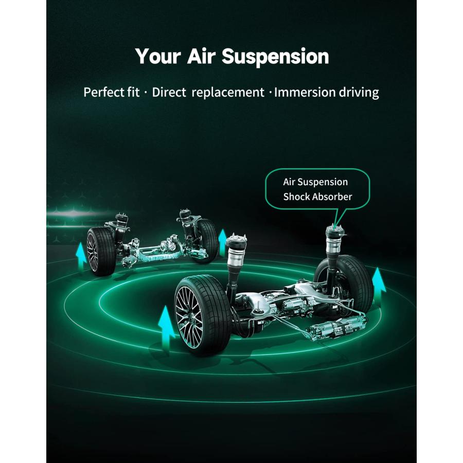 【並行輸入品】 SCITOO Rear Air Suspension Spring fit for Land Rover for Range Rの画像