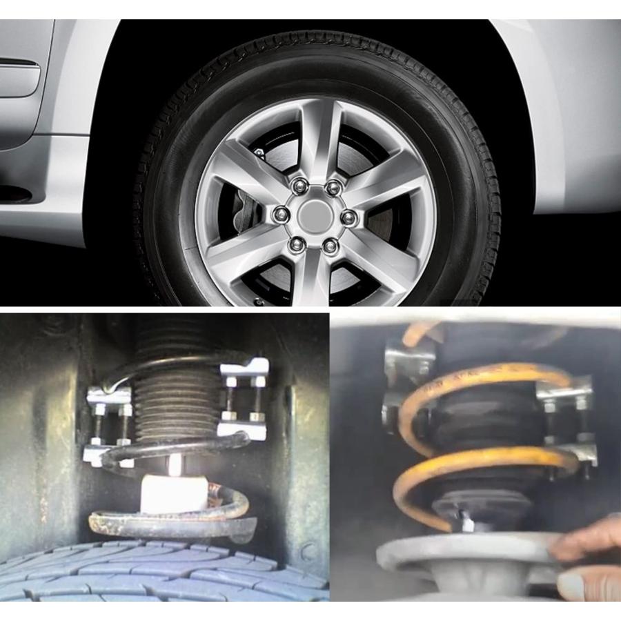 【並行輸入品】 8 Pack Coil Spring Spacer,2 Way Adjustable Coil Spring Compresso