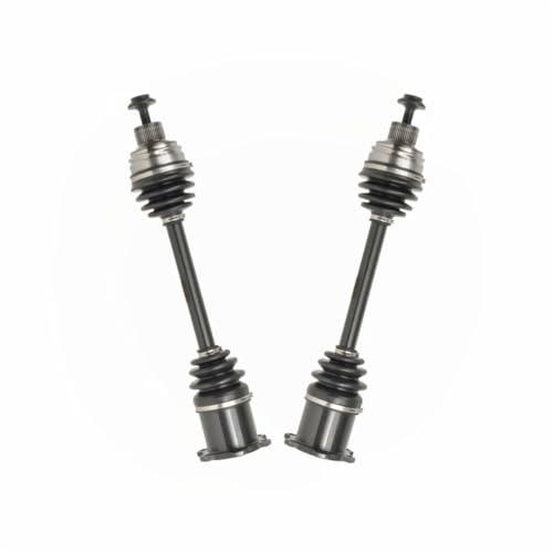 Aisquren 2pcs Complete CV Joint Axle Shafts Assembly Right Passe 並行輸入品