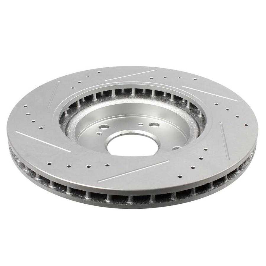BRAKEUS 5 Lugs Front Brake Rotors and Pads Kits Replacement For 並行輸入品_6