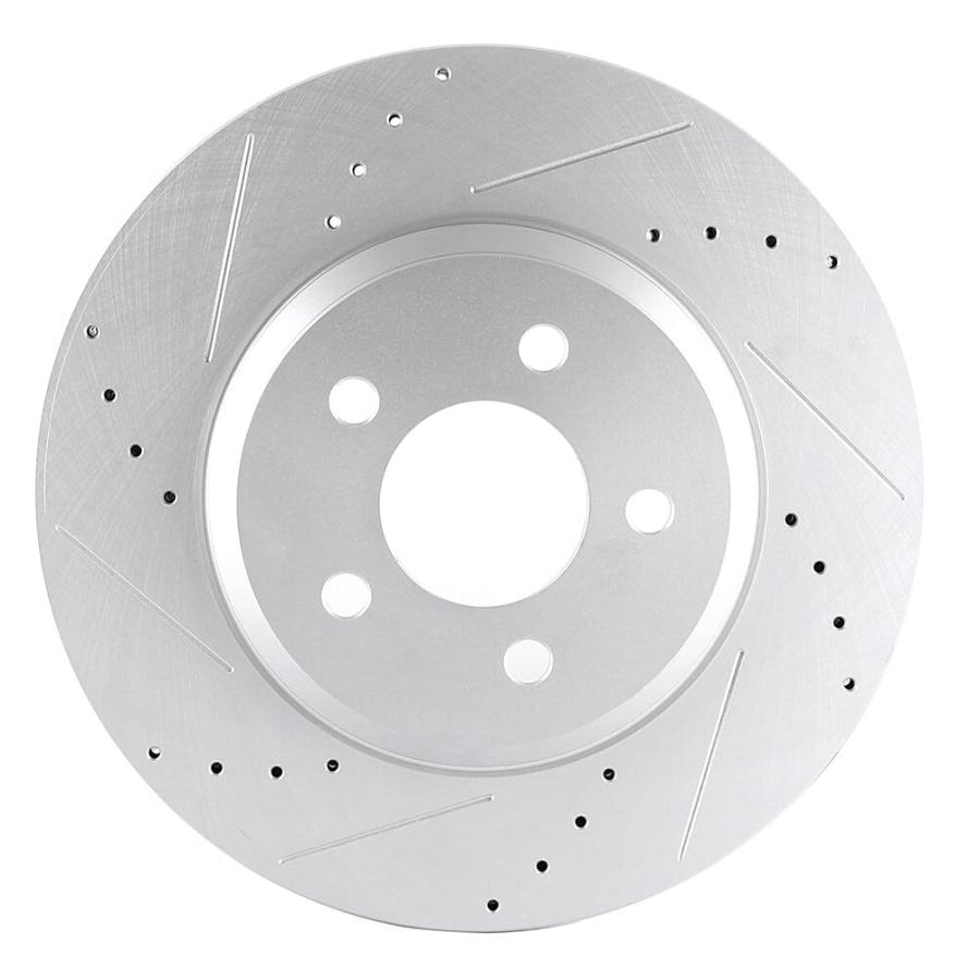 BRAKEUS 5 Lugs Front Brake Rotors Kits Vented Replacement For Fo 並行輸入品_3