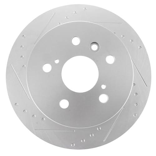 BRAKEUS 5 Lugs Rear Brake Rotors Kits Solid Replacement For Lexu 並行輸入品の画像