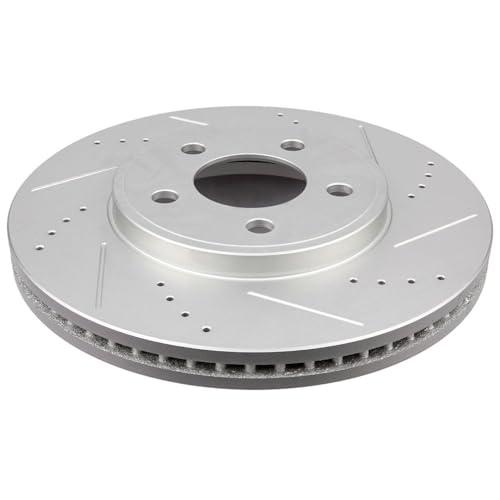 BRAKEUS 5 Lugs Front Brake Rotors Kits Vented Replacement For Fo 並行輸入品_7
