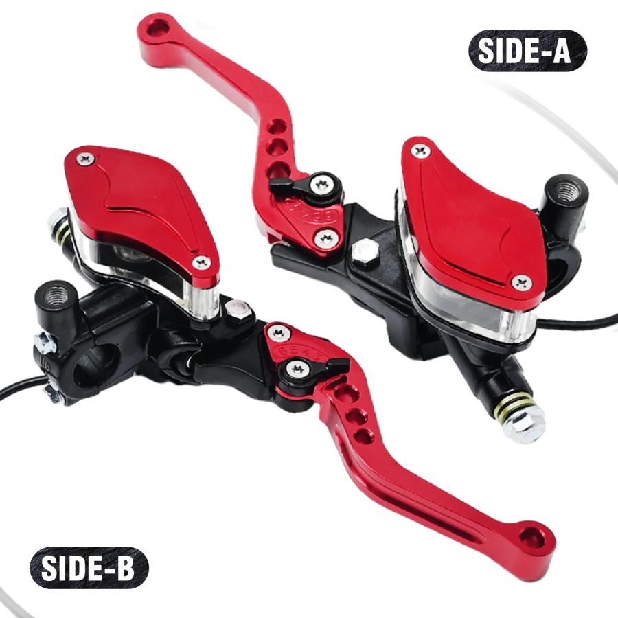 MDEOOSKY 2 Pcs 7/8\" 22mm Motorcycle Brake Clutch Pump Lever with 並行輸入品"_3