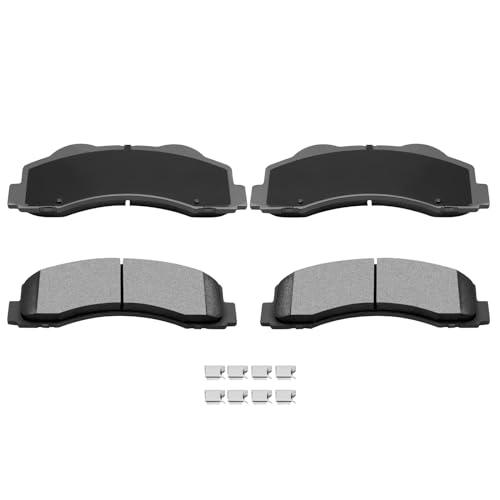 AUTOMUTO 4PCS Front Semi Metallic Disc Brake Pads Set D1414 For 並行輸入品_1