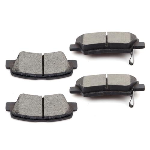 cciyu D1445 Rear Ceramic Disc Brake Pads Kit For Hyundai Azera 2 並行輸入品の画像