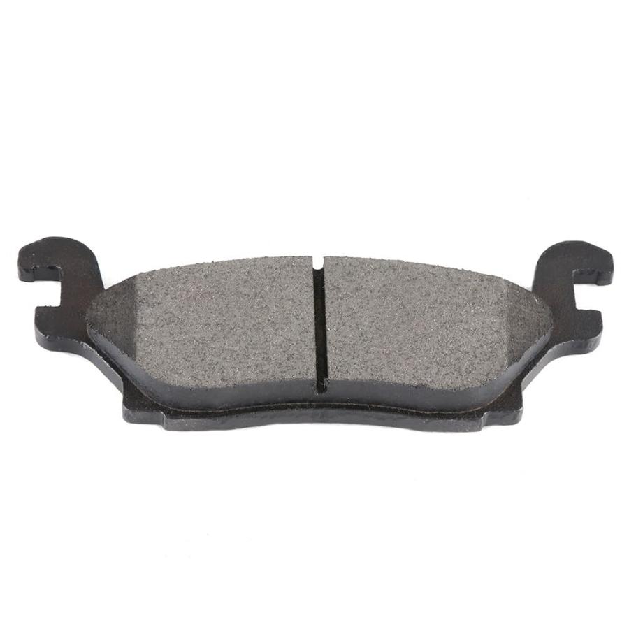 AUTOMUTO 8PCS Front & Rear Semi Metallic Disc Brake Pads Set D11 並行輸入品