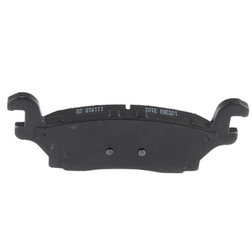 AUTOMUTO 8PCS Front & Rear Semi Metallic Disc Brake Pads Set D11 並行輸入品