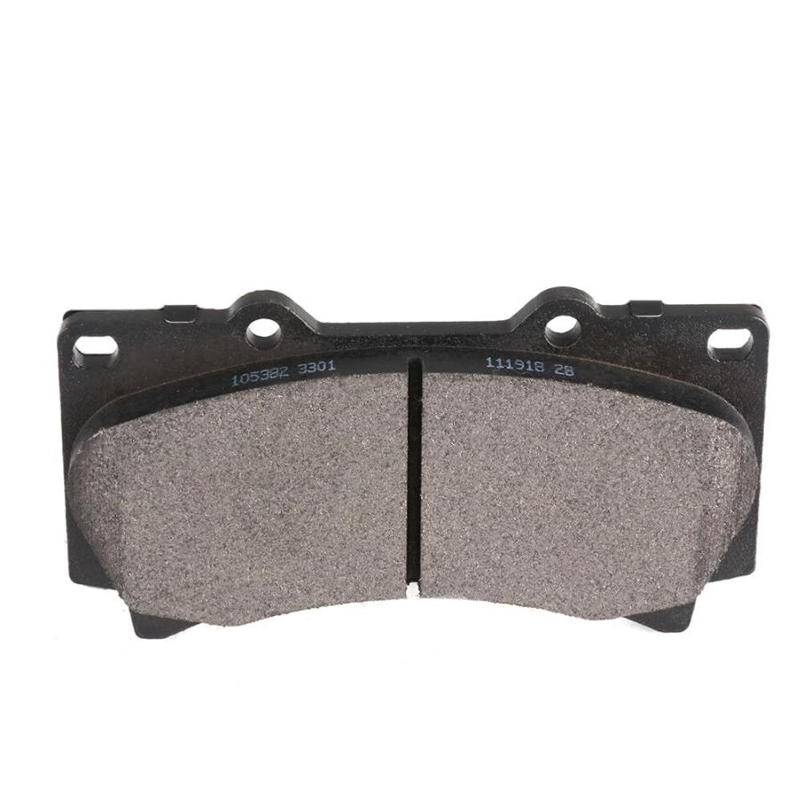 AUTOMUTO 8PCS Front & Rear Semi Metallic Disc Brake Pads Set D11 並行輸入品