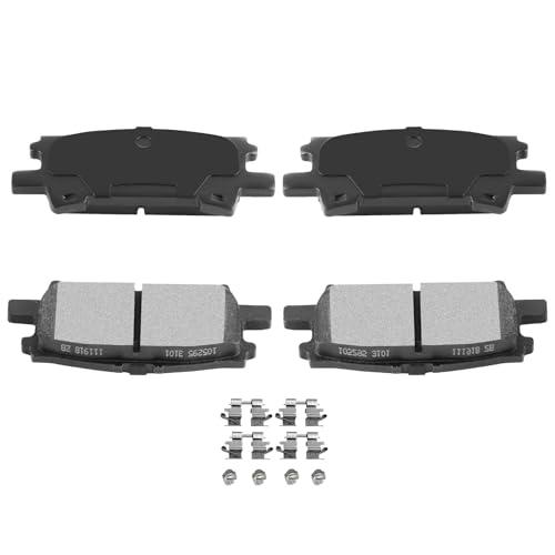 AUTOMUTO 4PCS Rear Semi Metallic Disc Brake Pads Set D996 For Le 並行輸入品_1