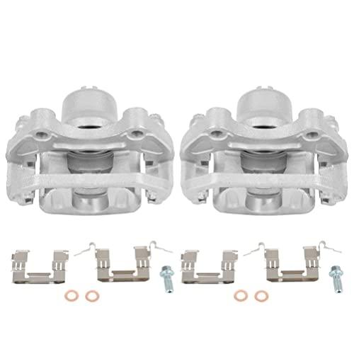 INEEDUP Front Left & Right Disc Brake Caliper Assembly With Brac