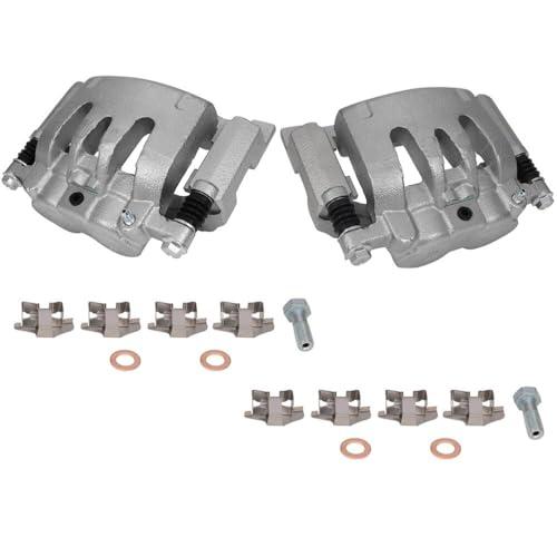 AUTOMUTO Rear Left \u0026 Right 18B5077 18B5076 Disc Brake Calipers W 並行輸入品の画像