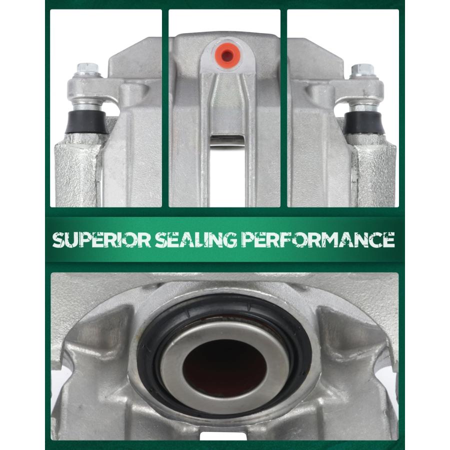 AUTOMUTO Rear Left \u0026 Right 18 B4726 18 B4727 Disc Brake Calipers 並行輸入品の画像