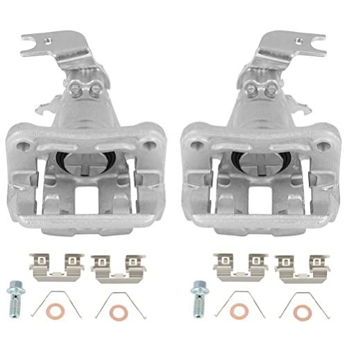 AUTOMUTO Rear Left \u0026 Right 19B7097 19B7096 Disc Brake Calipers W 並行輸入品の画像