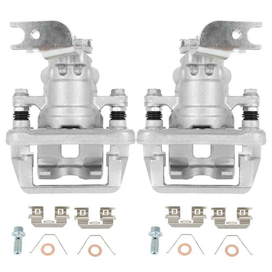 AUTOMUTO Rear Left \u0026 Right 19B7097 19B7096 Disc Brake Calipers W 並行輸入品の画像