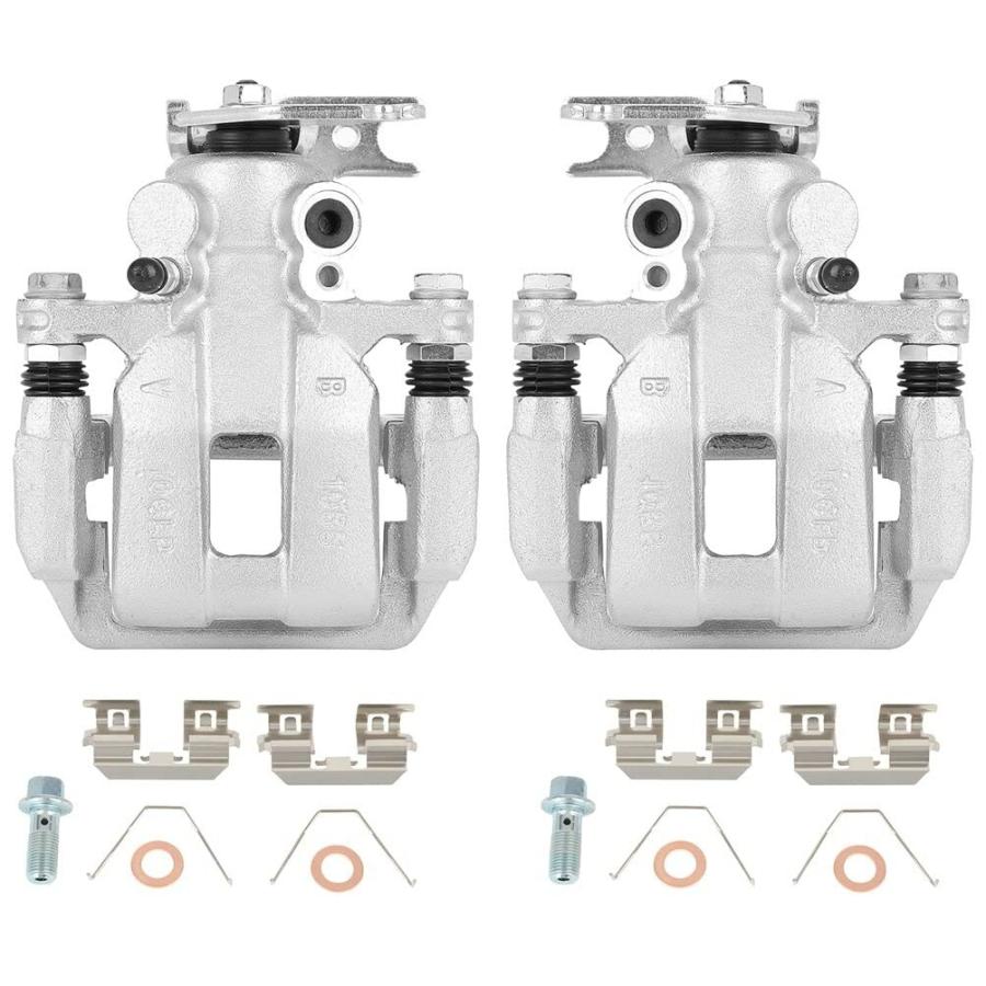 AUTOMUTO Rear Left \u0026 Right 19B7097 19B7096 Disc Brake Calipers W 並行輸入品の画像