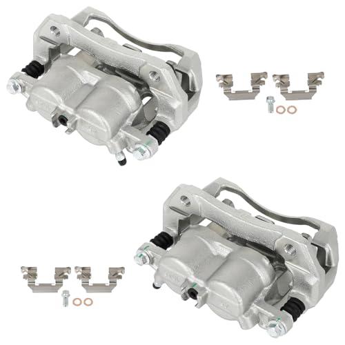 INEEDUP Front Left & Right Disc Brake Caliper Assembly With Brac 並行輸入品_4