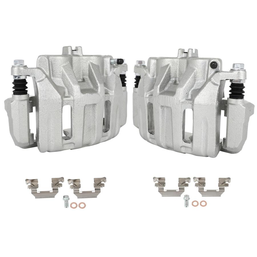 INEEDUP Front Left & Right Disc Brake Caliper Assembly With Brac 並行輸入品_6