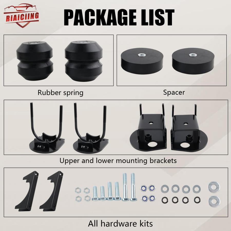 RiAiCiING Rear Suspension Enhancement System kit Fit for 2015 20 並行輸入品_3